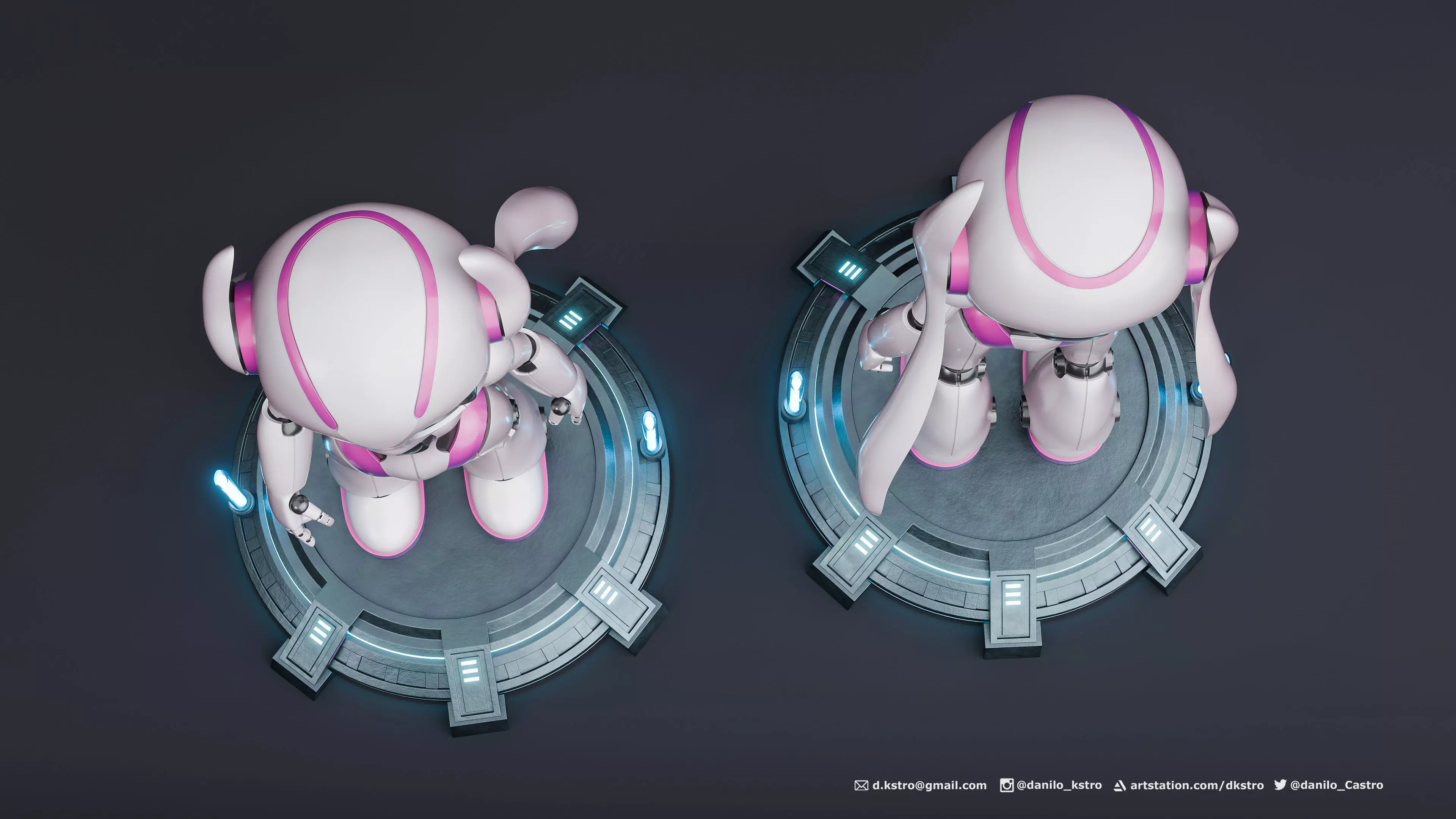 PW01 Droid - 3D printing 3D print model_9