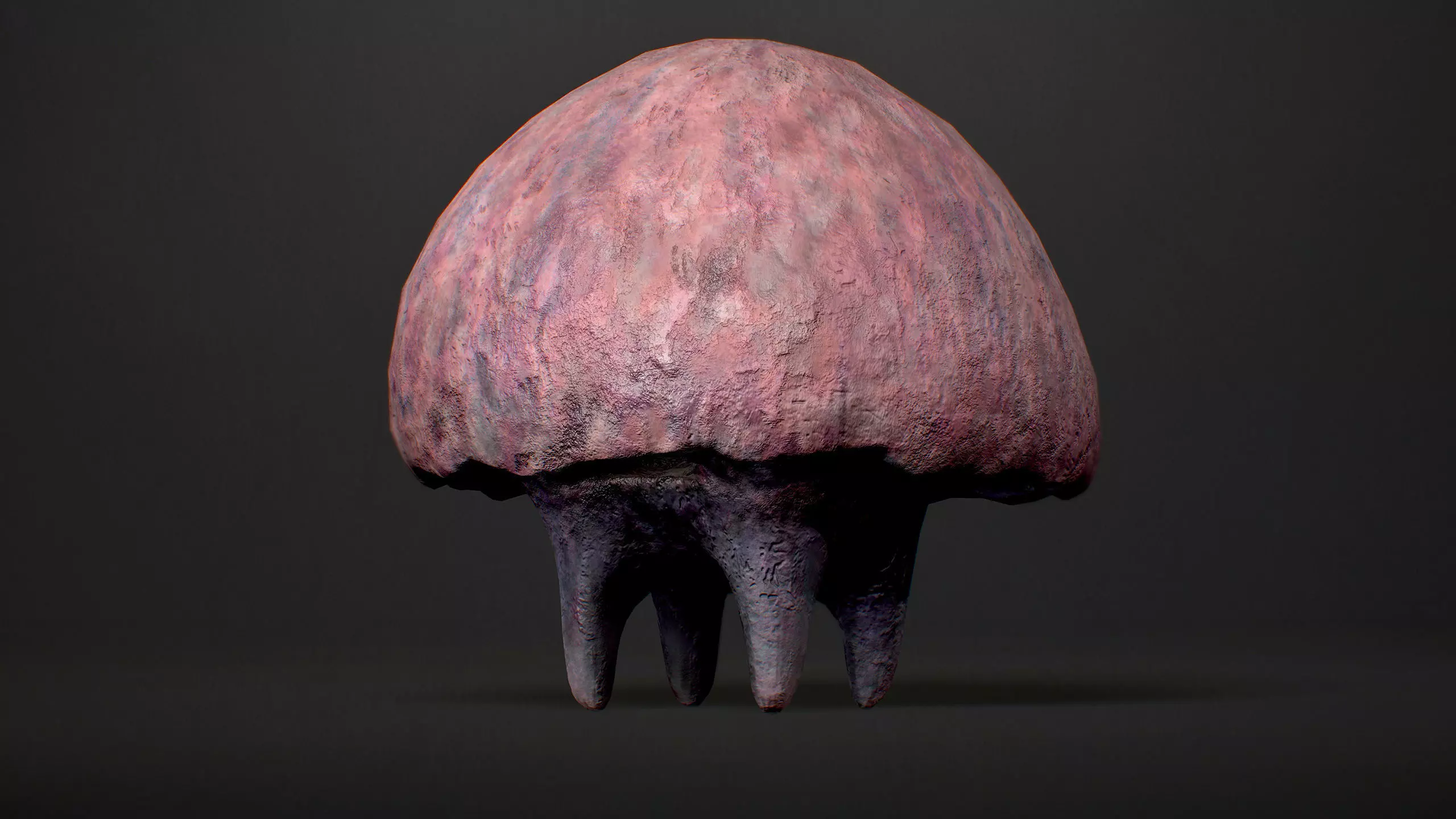 Mushroom Monsters1 Pack Low-poly 3D model_4