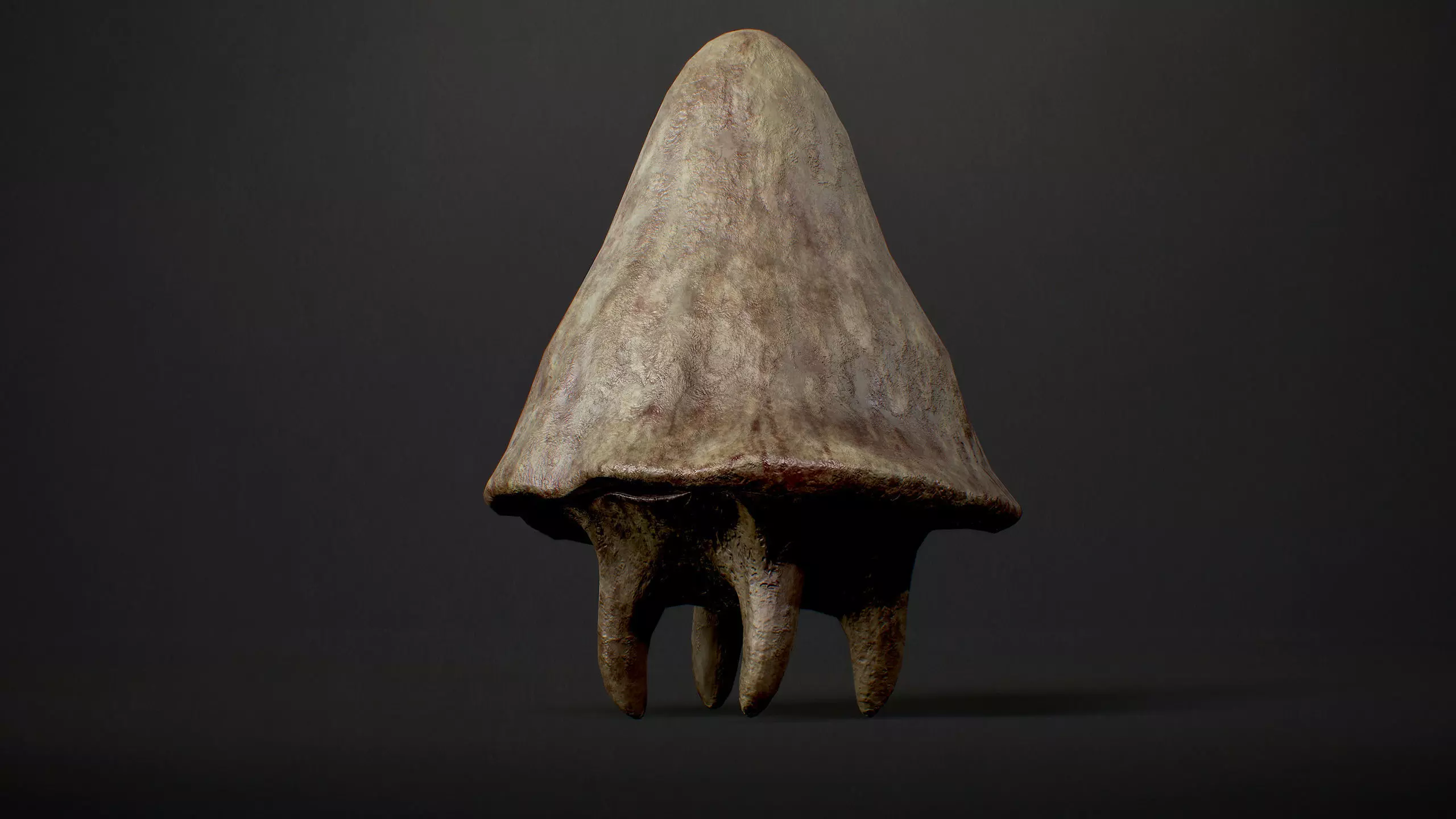 Mushroom Monsters1 Pack Low-poly 3D model_5