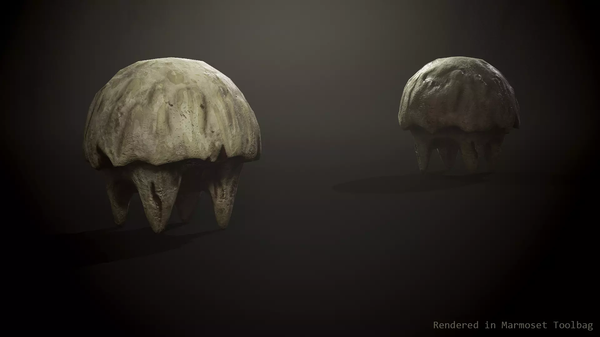 Mushroom Monsters1 Pack Low-poly 3D model_21
