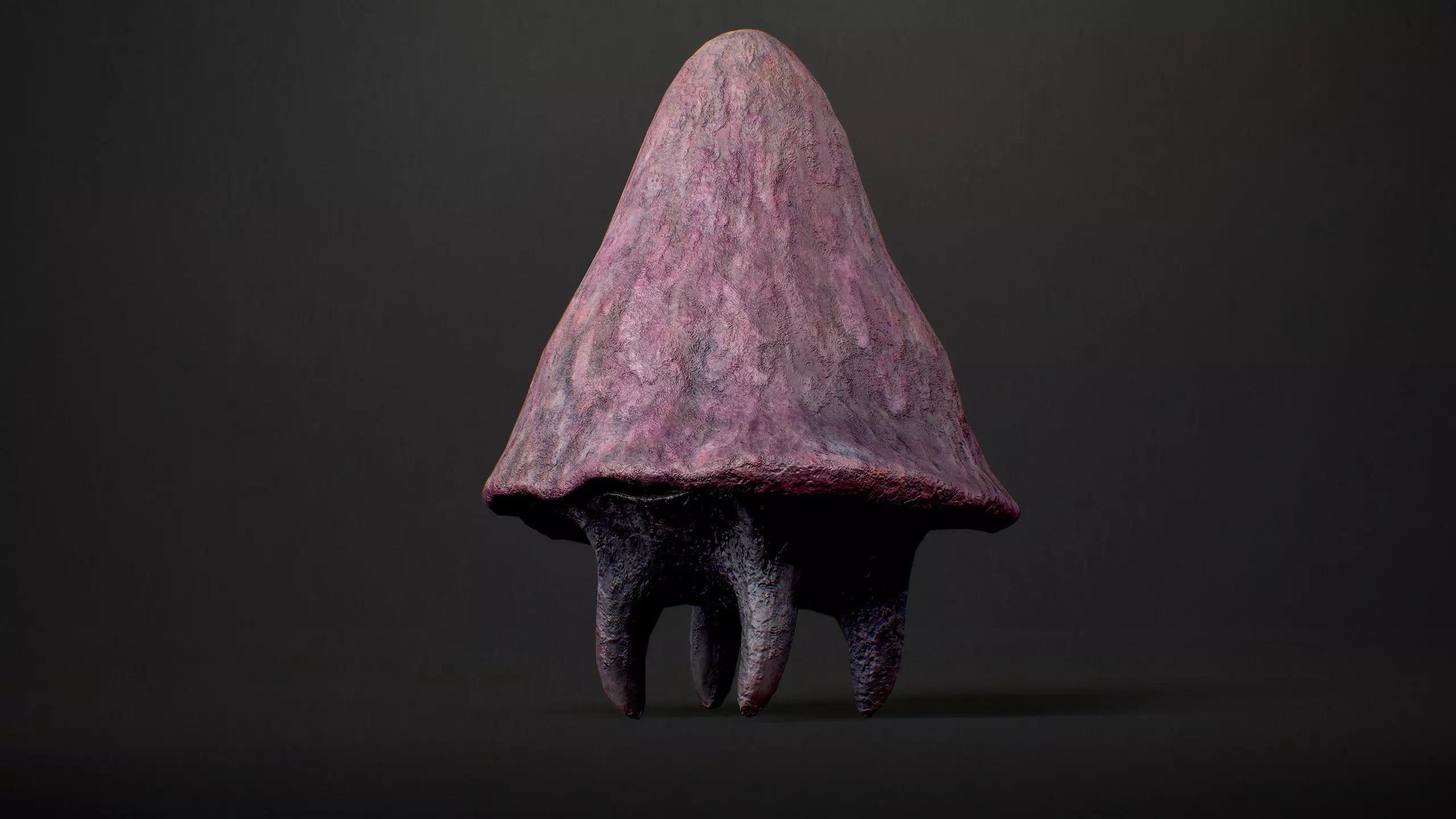 Mushroom Monsters1 Pack Low-poly 3D model_7