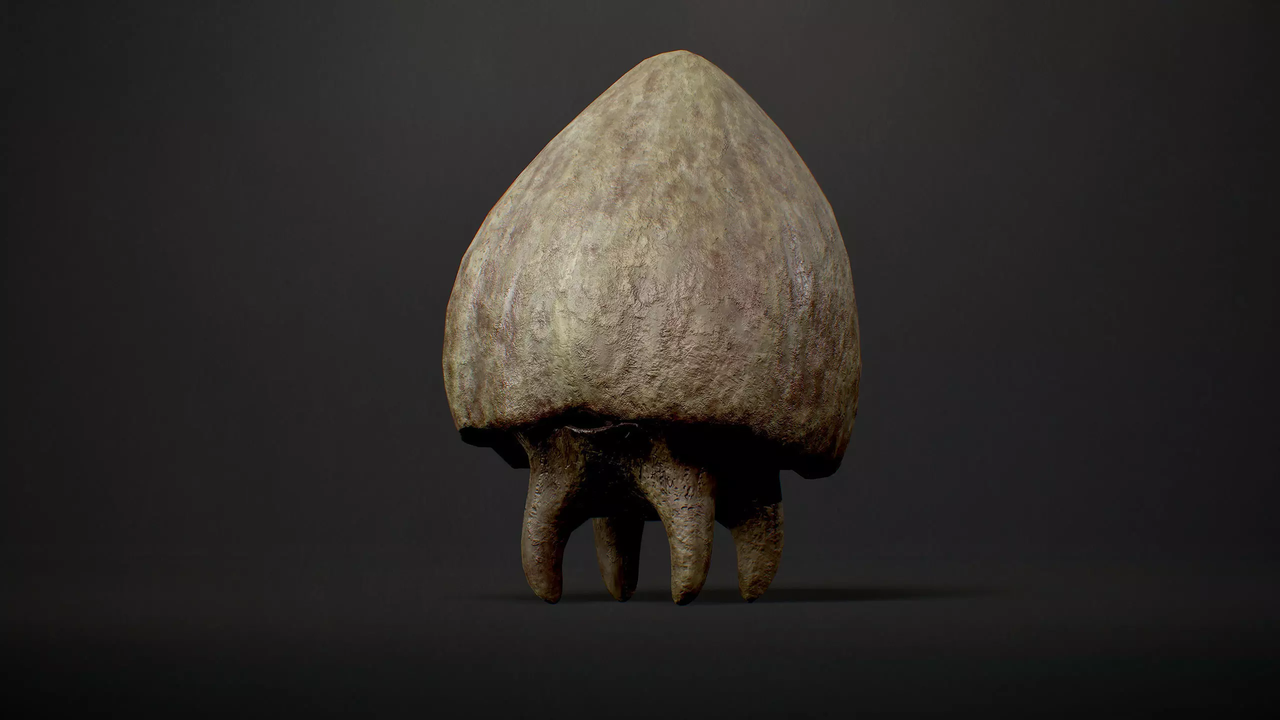 Mushroom Monsters1 Pack Low-poly 3D model_14