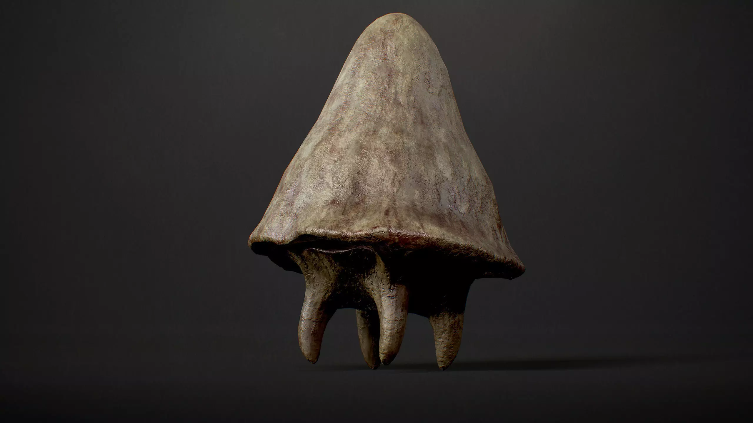 Mushroom Monsters1 Pack Low-poly 3D model_8