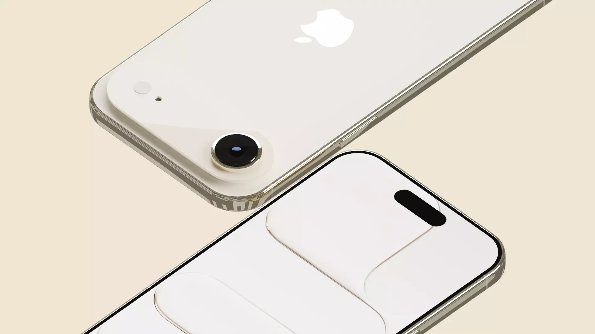 iPhone Air in Official Colors Low-poly 3D model_3