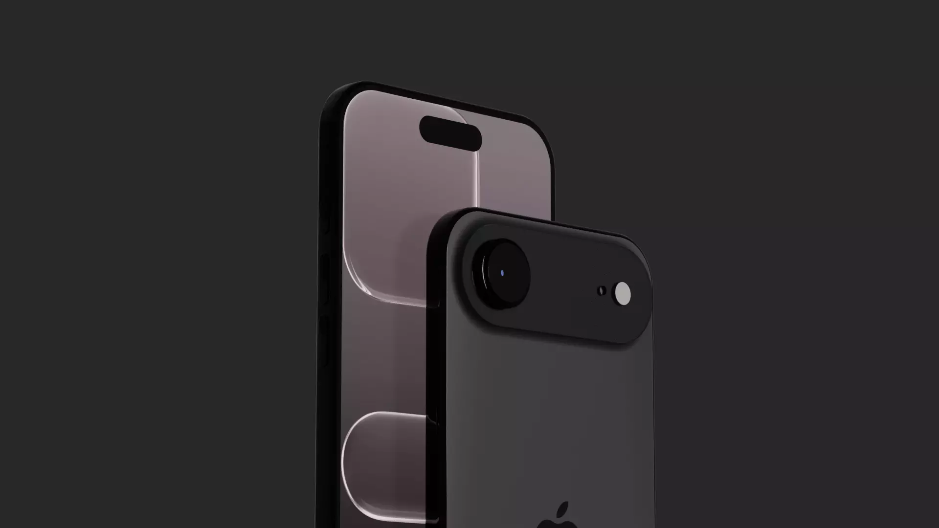 iPhone Air in Official Colors Low-poly 3D model_2