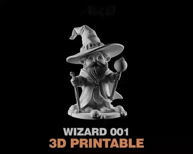 Wizard 3D Printable