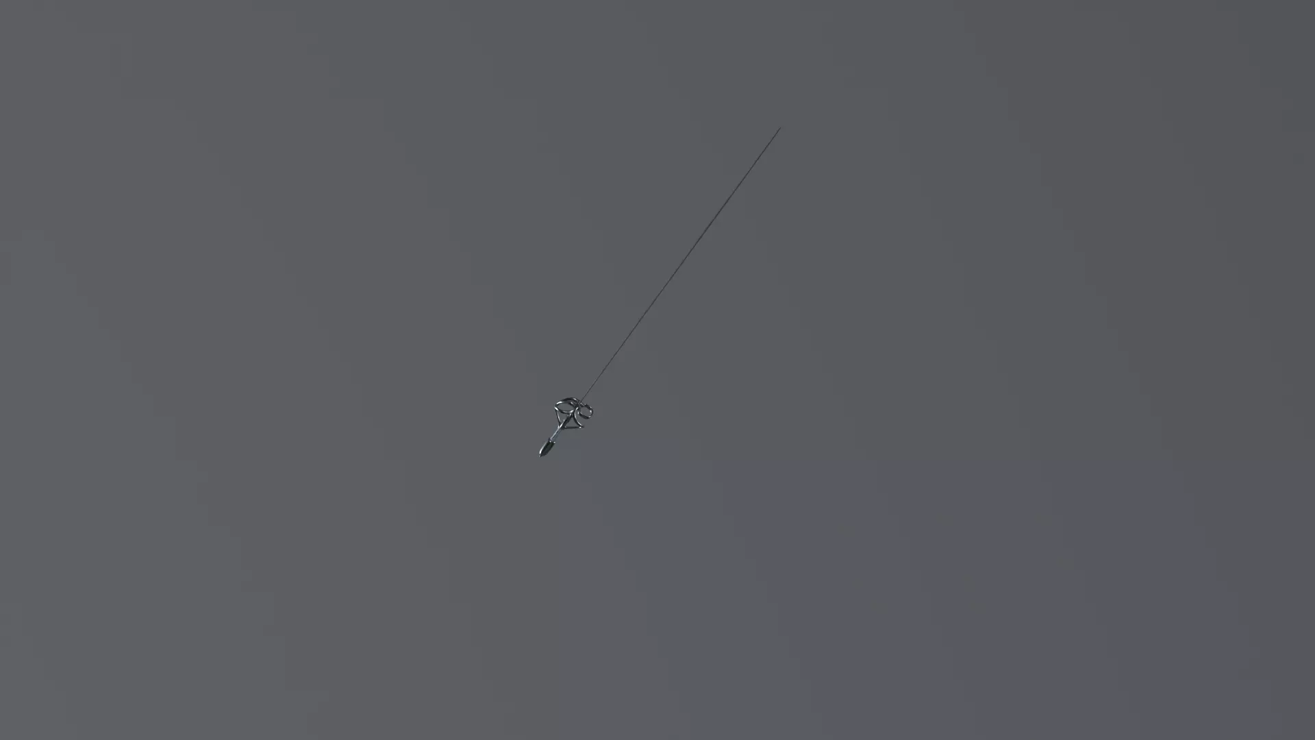 Historical European Sword 3D Model - High Detail PBR Materials Low-poly 3D model_3