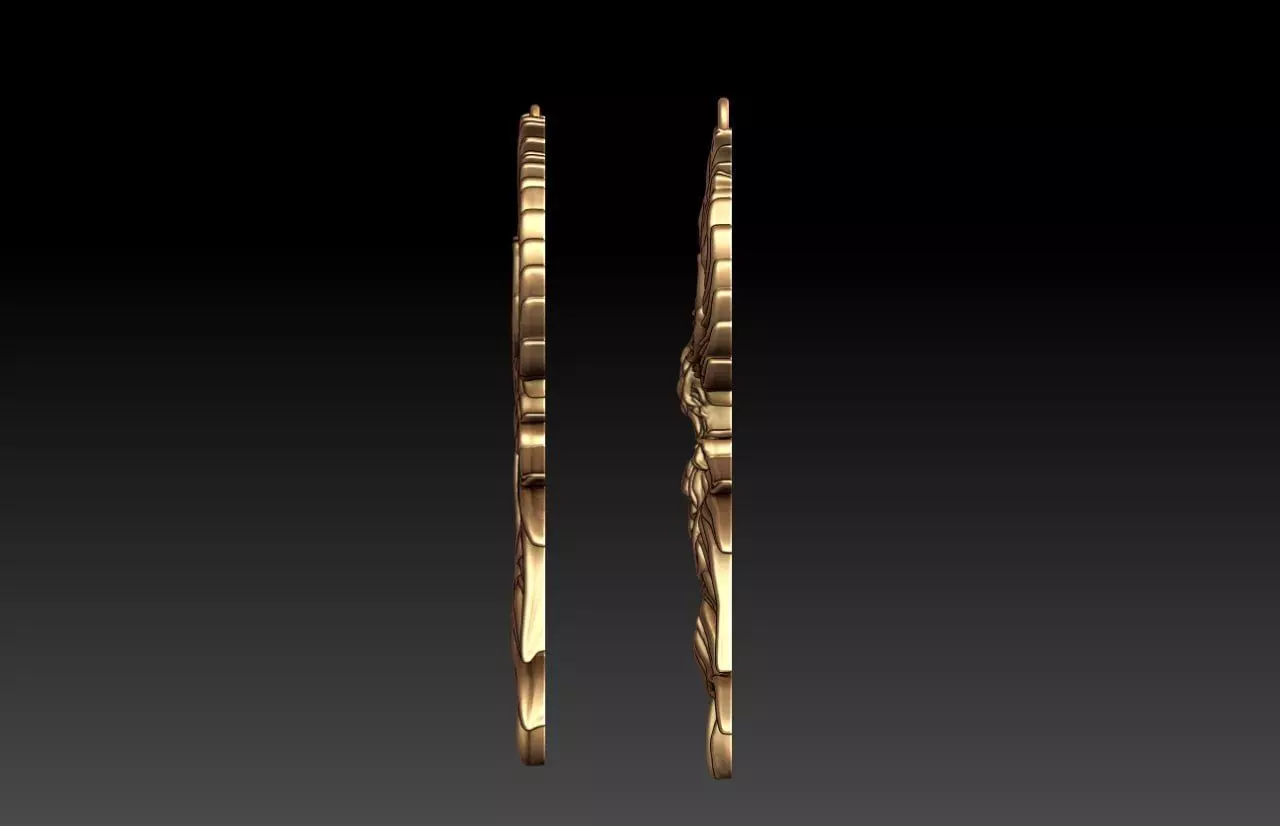 Phoenix Pendant Pack M73 3D print model_3