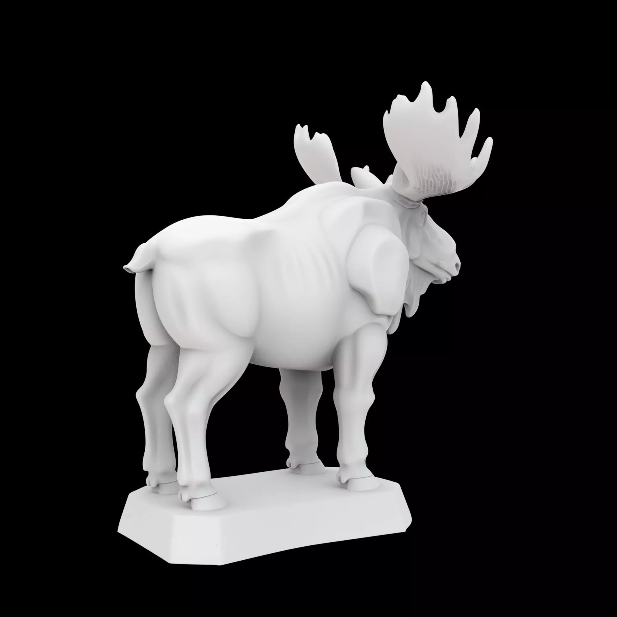 Moose Guardian 3D Print Model 3D print model_4