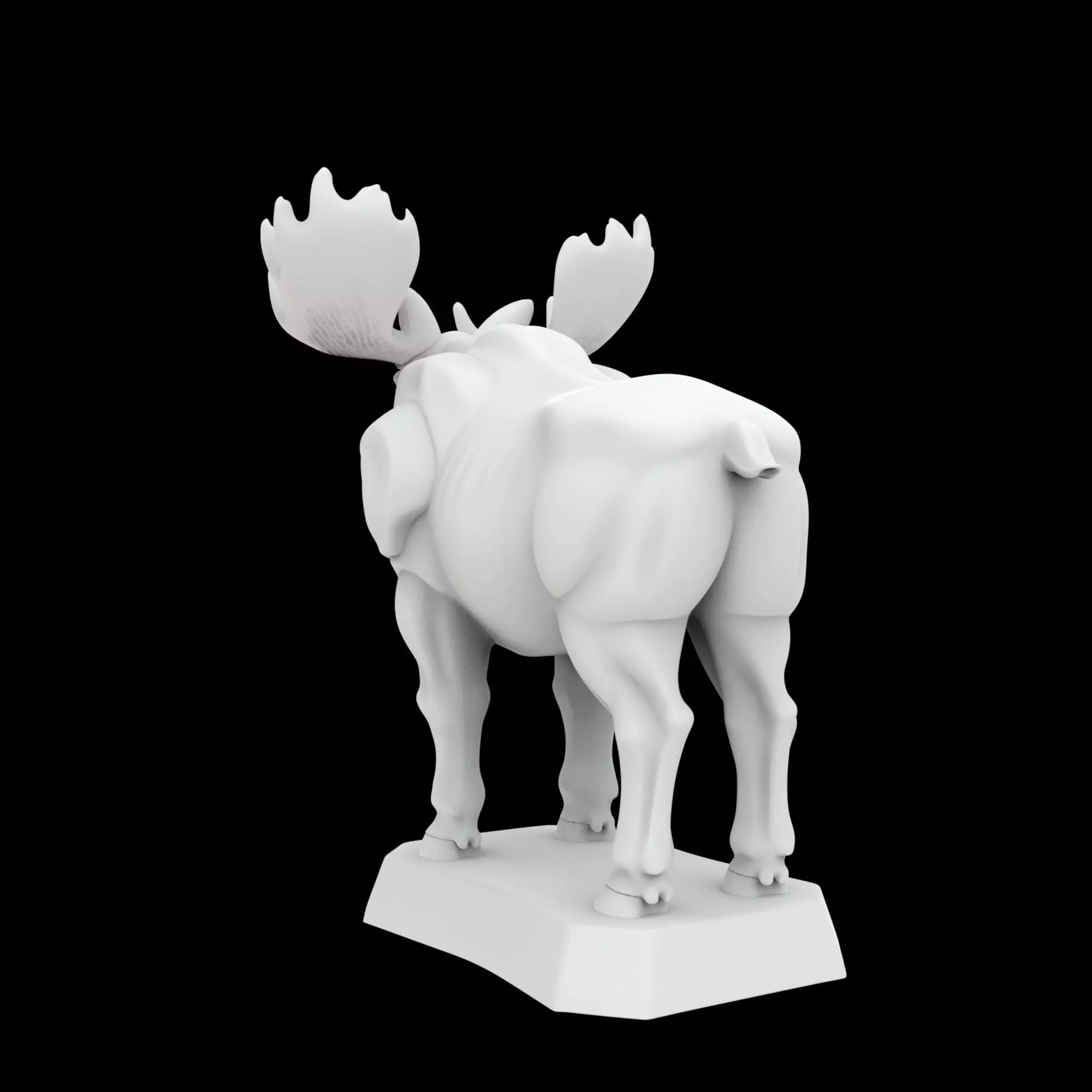 Moose Guardian 3D Print Model 3D print model_2