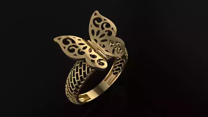 Fusion Butterfly Ring