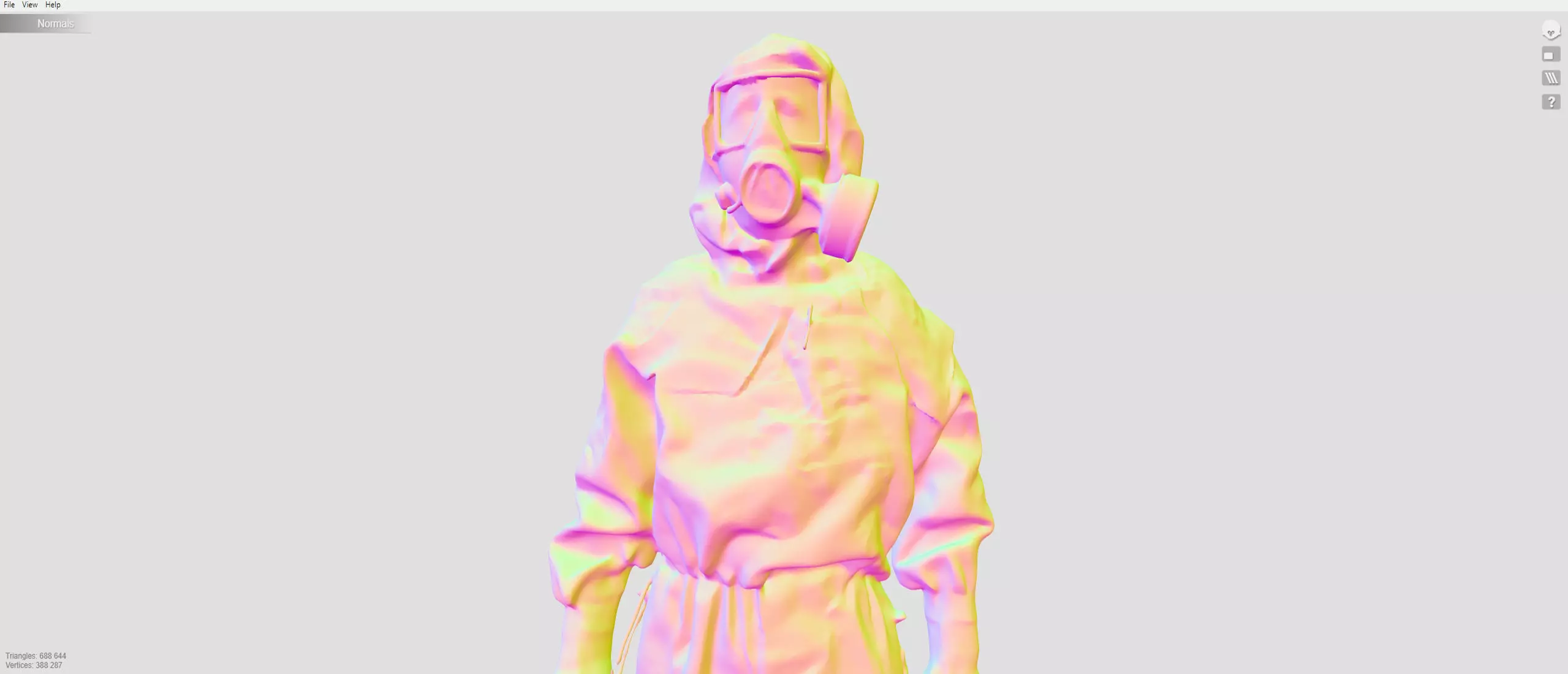 MIRA Safety MOPP-1 CBRN Protective Suit 3D model_10