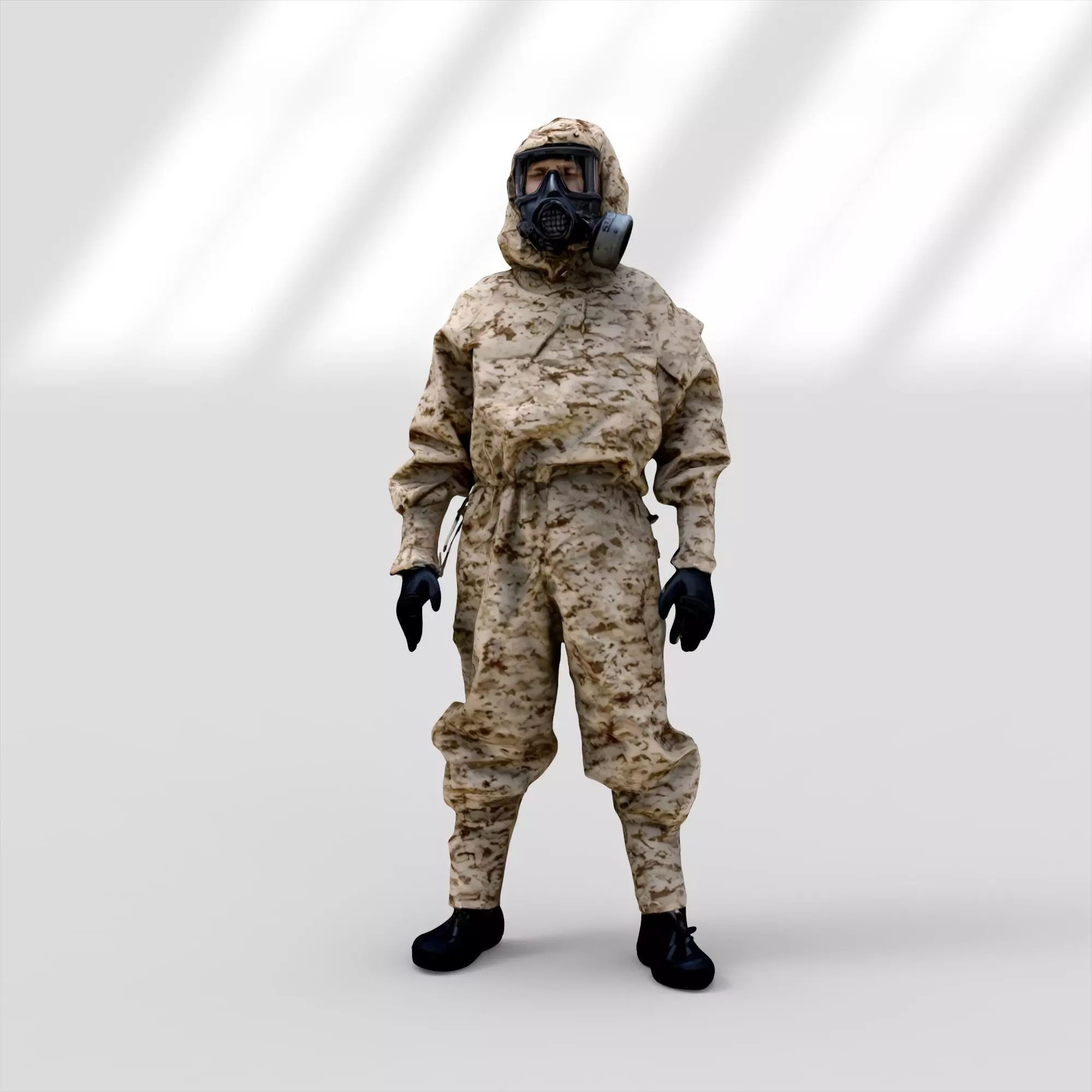 MIRA Safety MOPP-1 CBRN Protective Suit 3D model_2