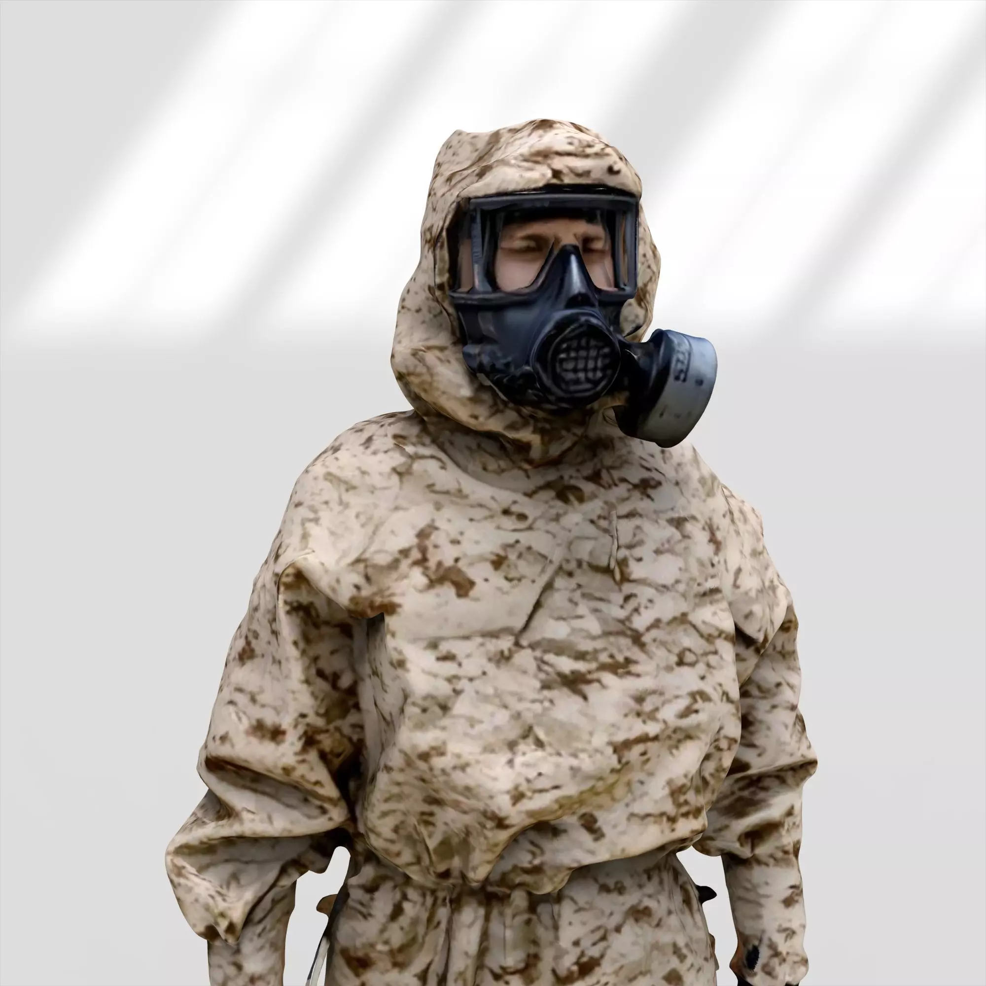 MIRA Safety MOPP-1 CBRN Protective Suit 3D model_0