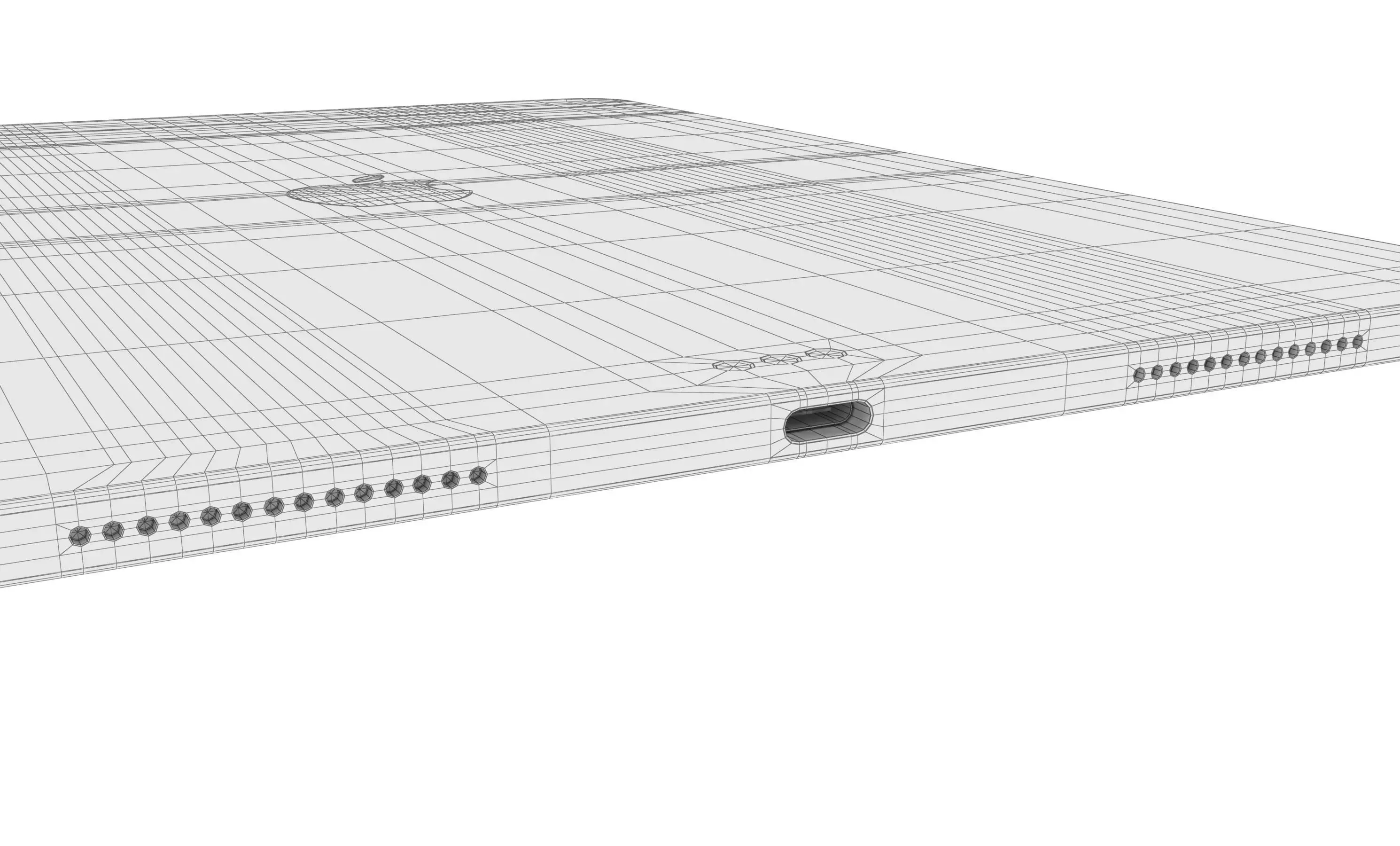 Apple iPad Pro M5 2025 13 Inch Black 3D model_26