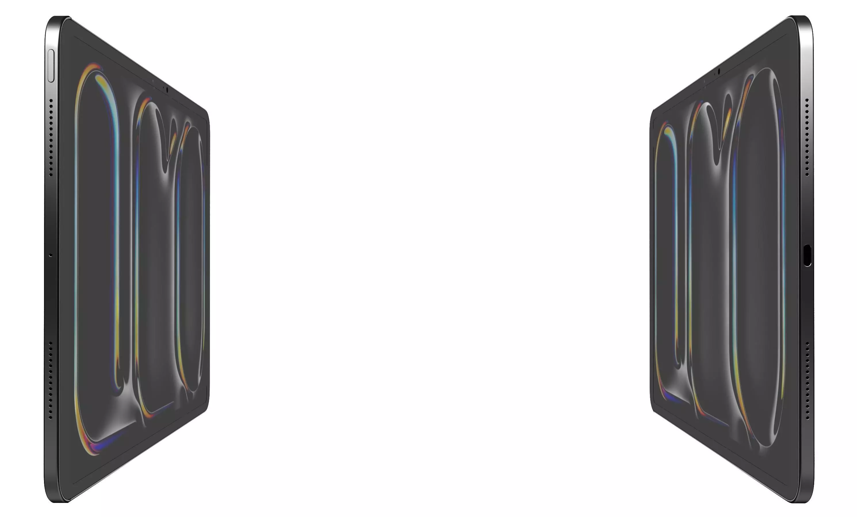 Apple iPad Pro M5 2025 13 Inch Black 3D model_2