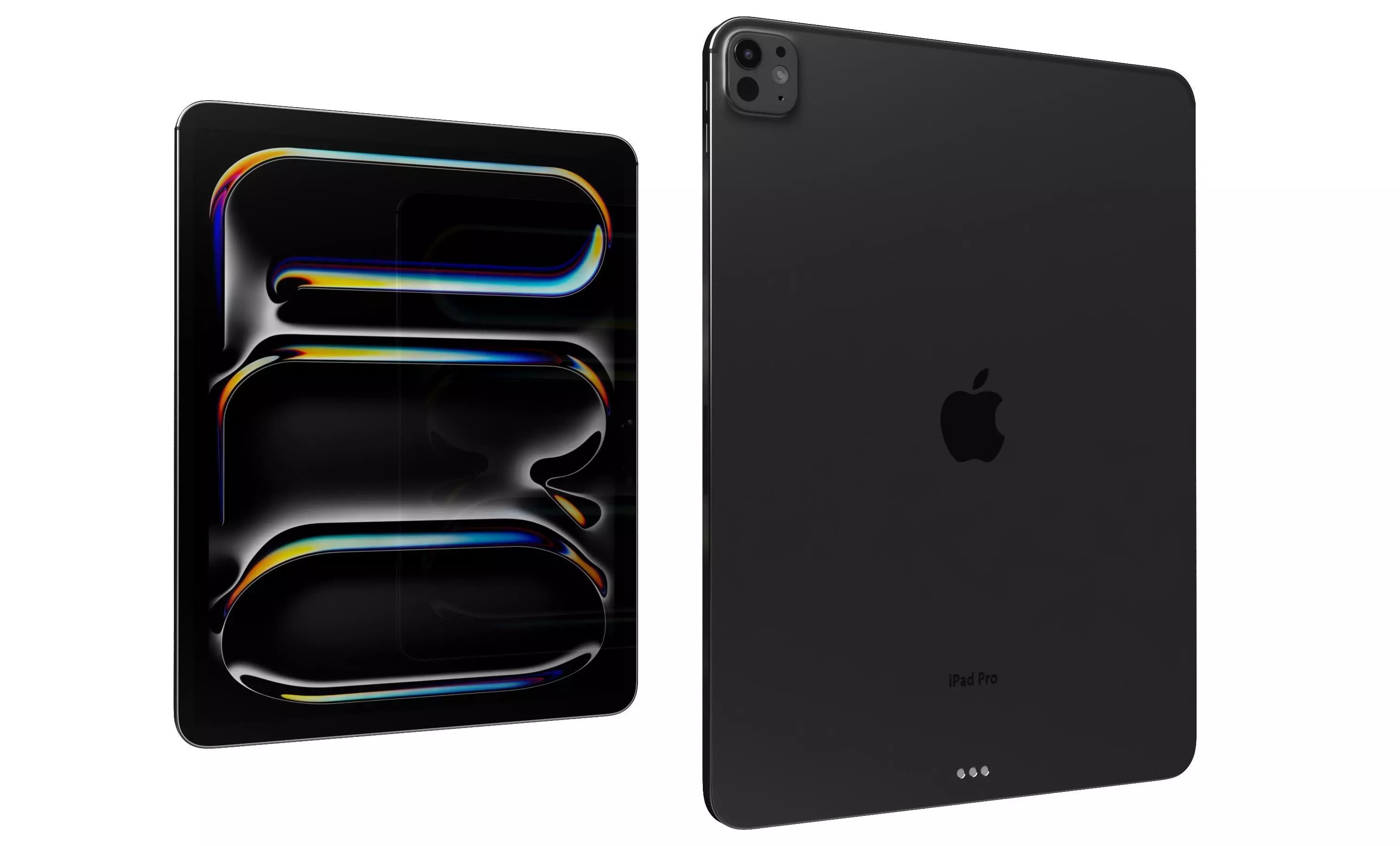 Apple iPad Pro M5 2025 13 Inch Black 3D model_0