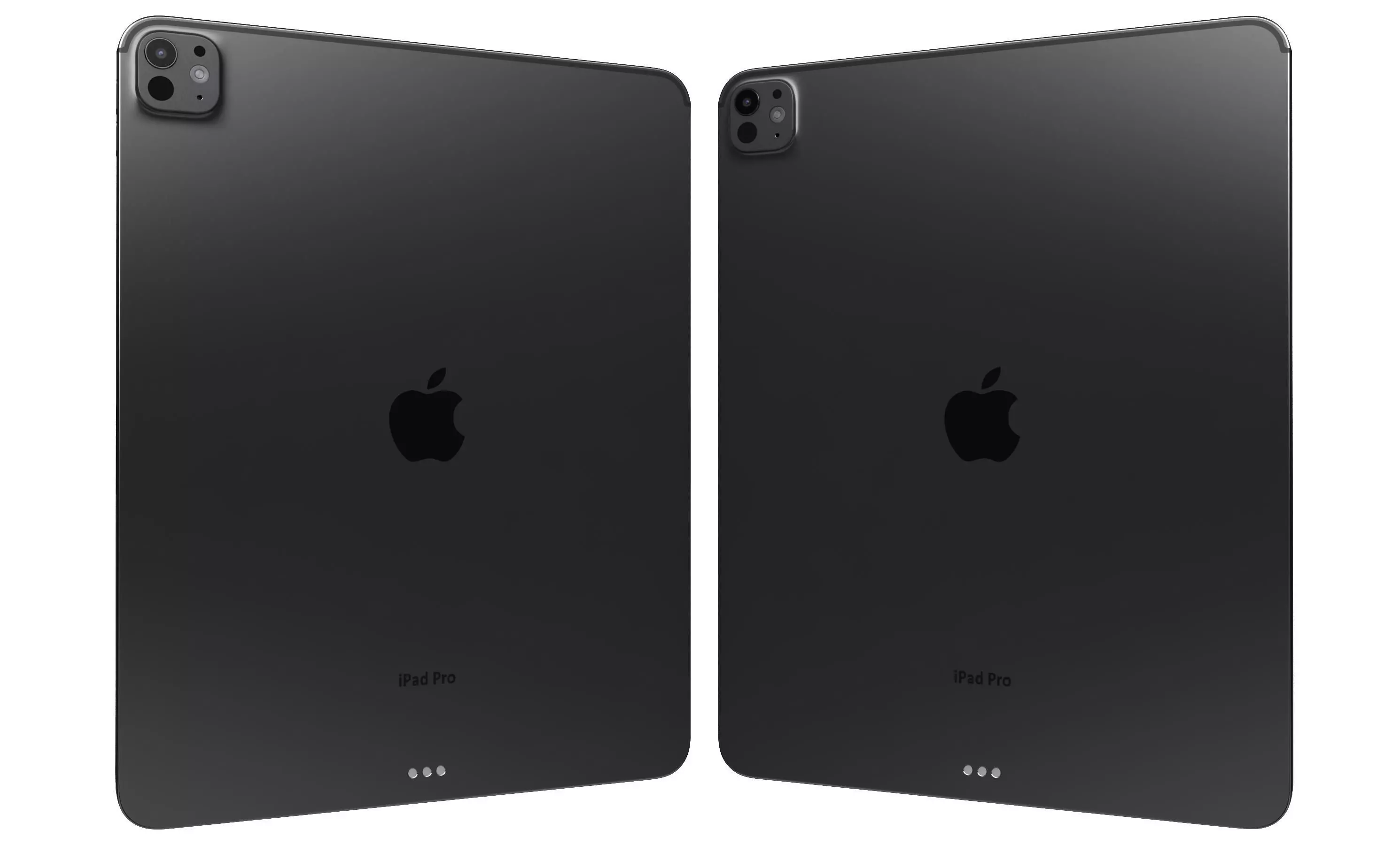 Apple iPad Pro M5 2025 13 Inch Black 3D model_27