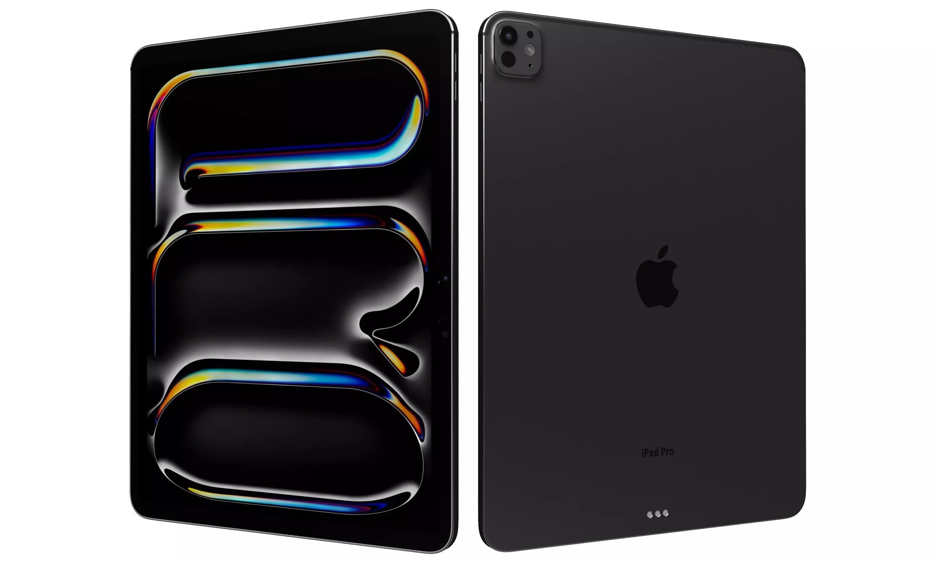 Apple iPad Pro M5 2025 13 Inch Black 3D model_29