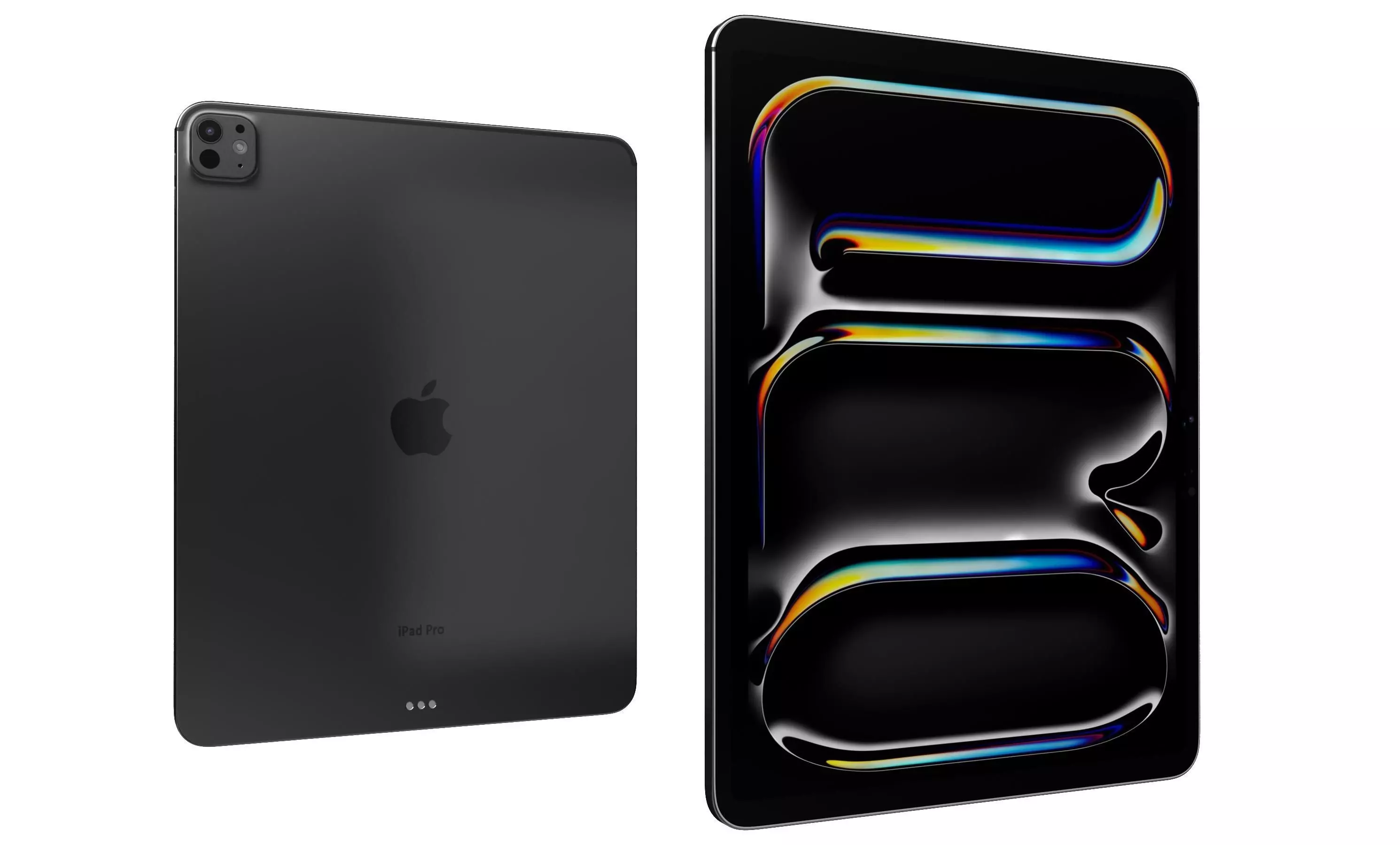 Apple iPad Pro M5 2025 13 Inch Black 3D model_32