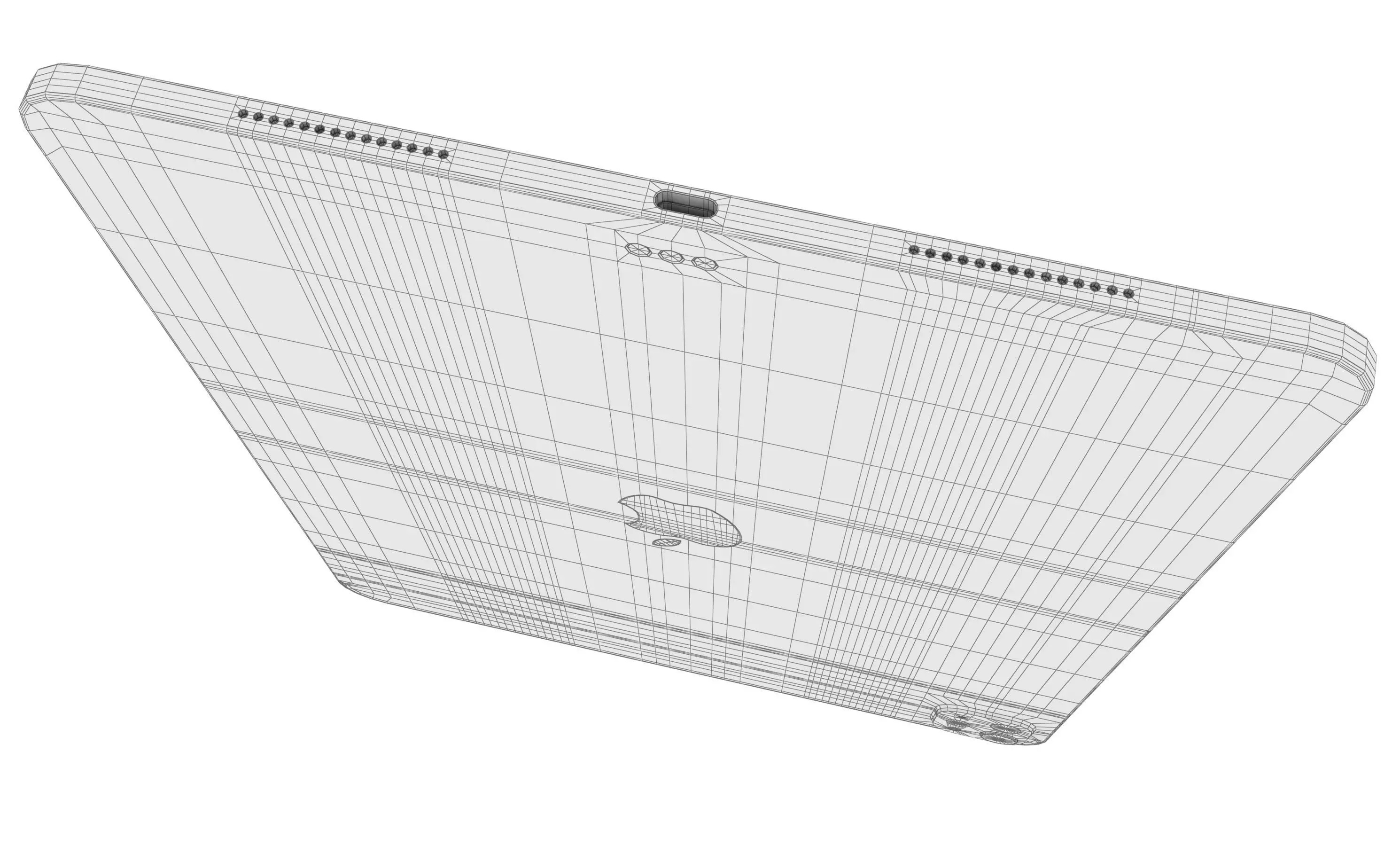 Apple iPad Pro M5 2025 13 Inch Black 3D model_19