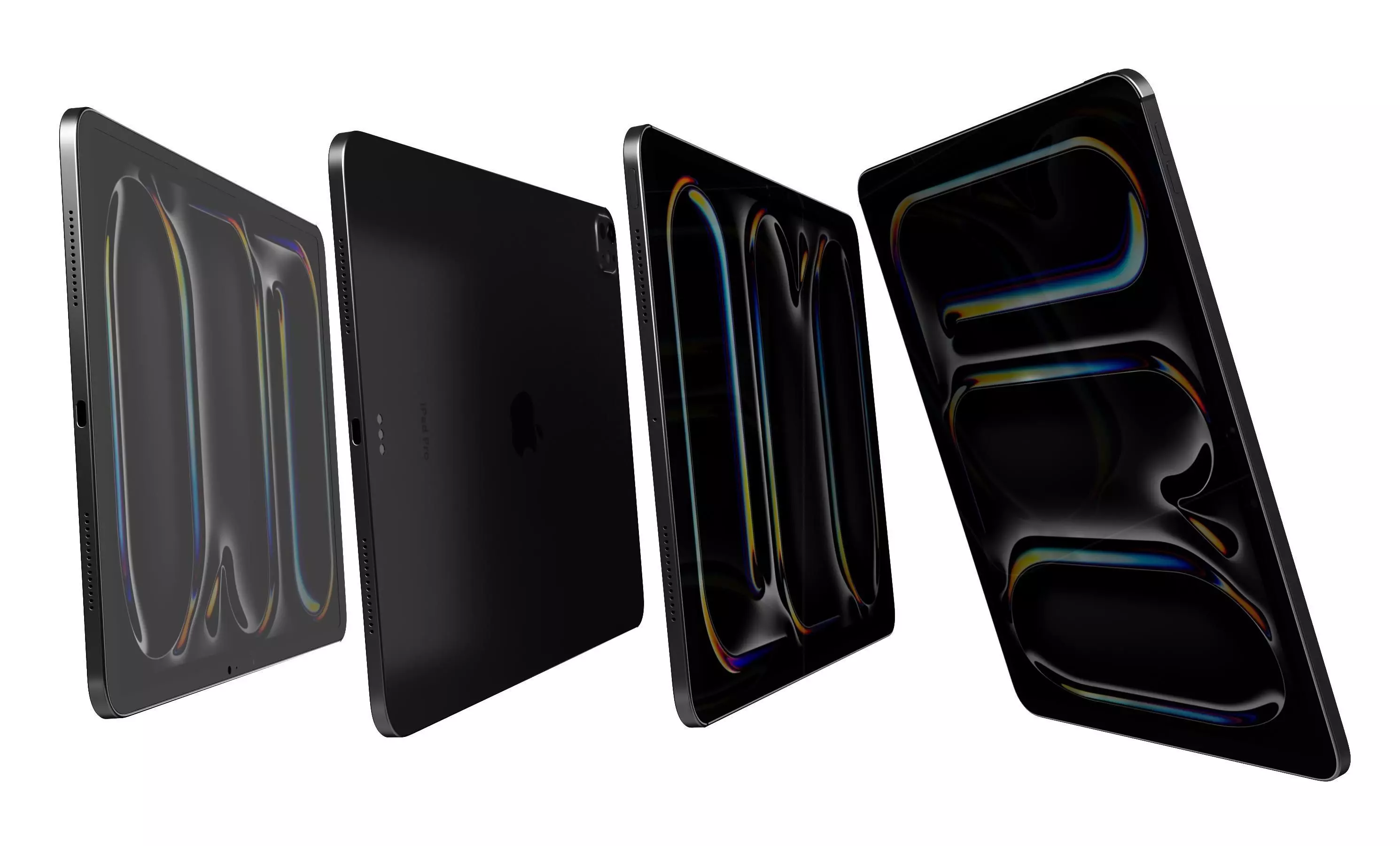 Apple iPad Pro M5 2025 13 Inch Black 3D model_7