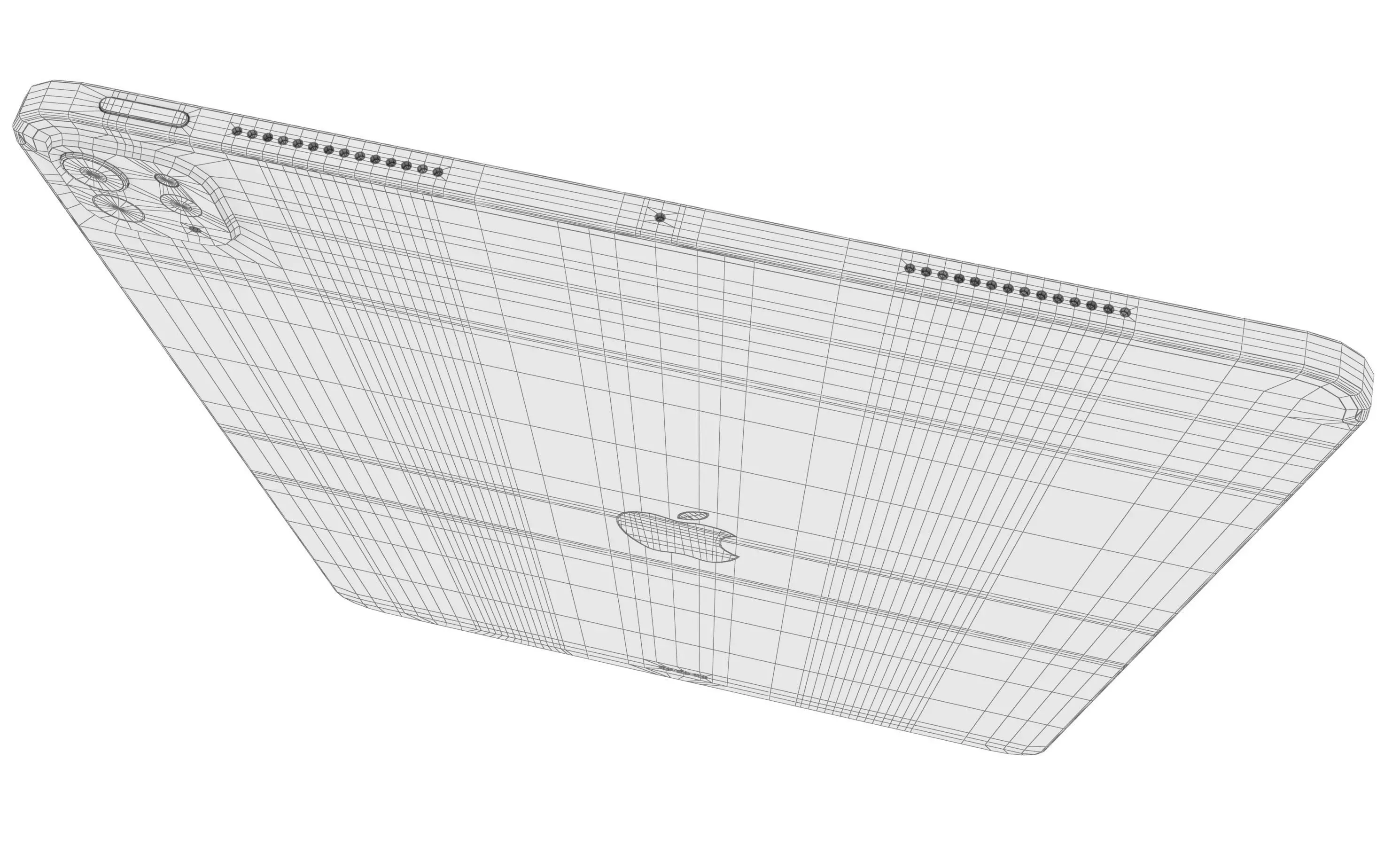 Apple iPad Pro M5 2025 13 Inch Black 3D model_17