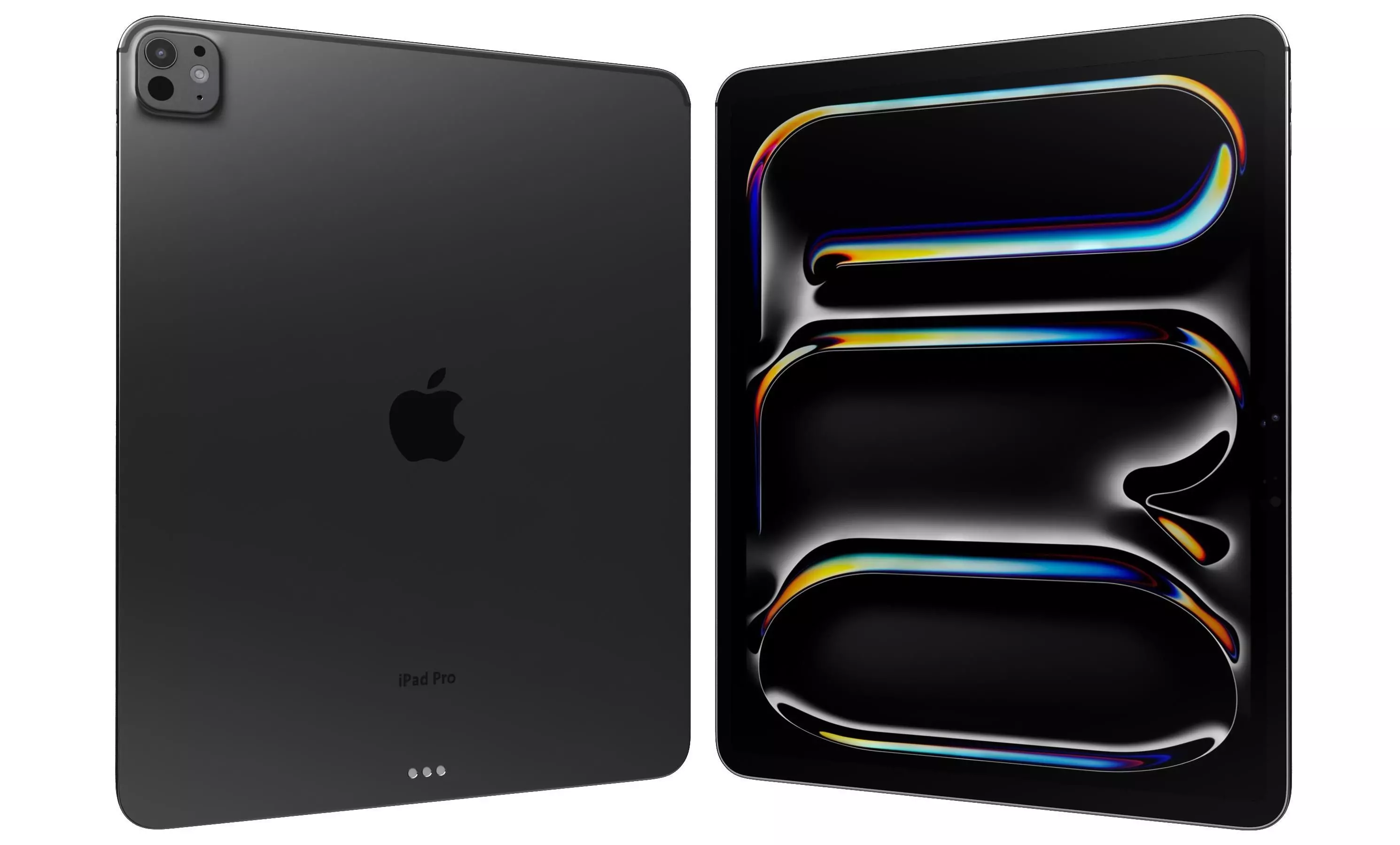 Apple iPad Pro M5 2025 13 Inch Black 3D model_1