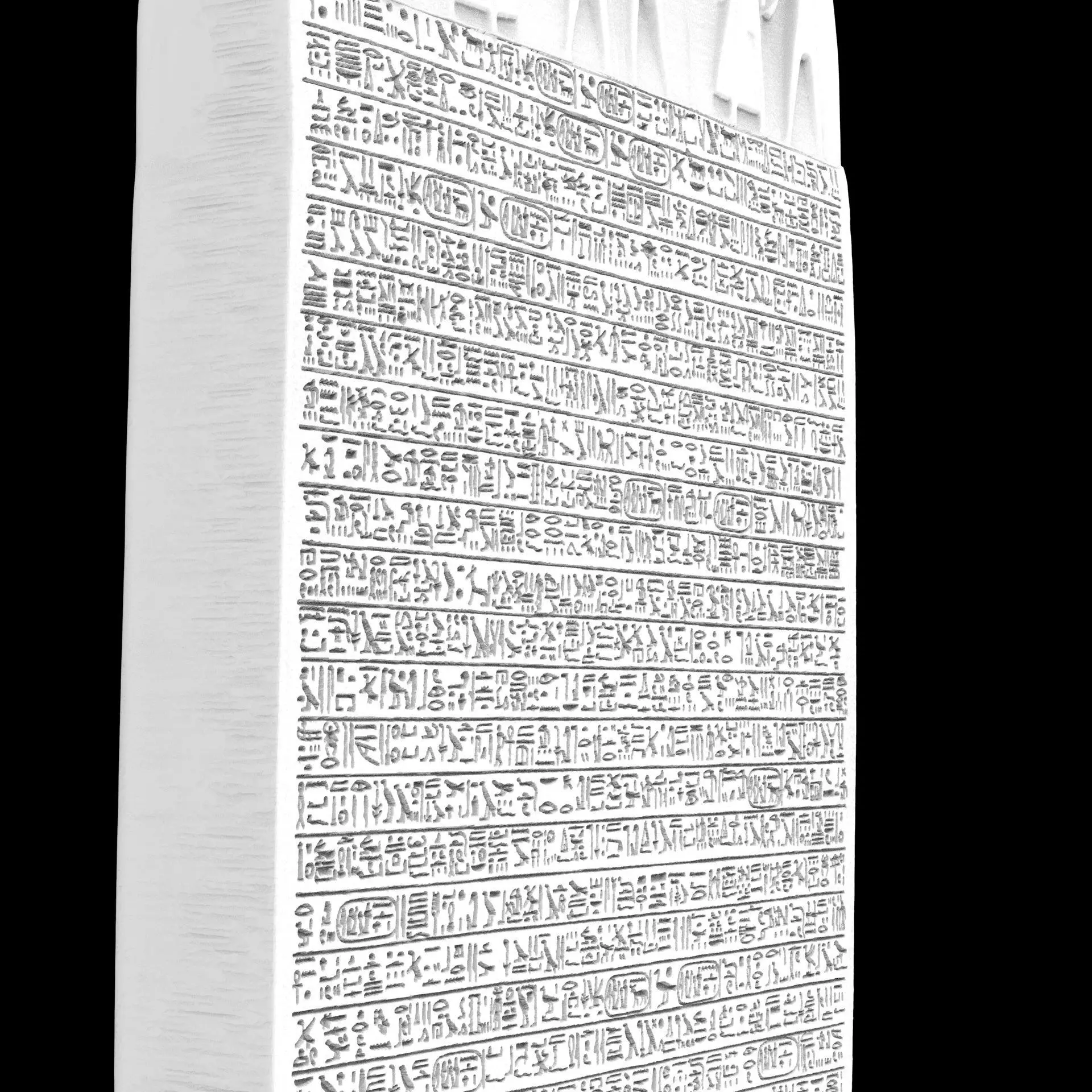  Merenptah Israel Stele 3D print model_16