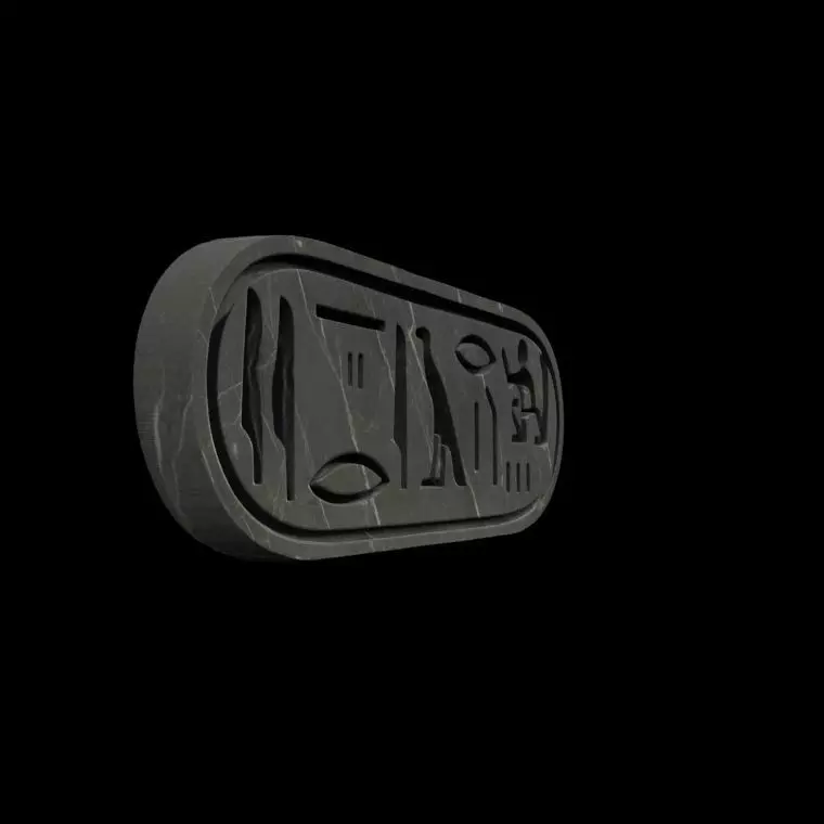  Merenptah Israel Stele 3D print model_22