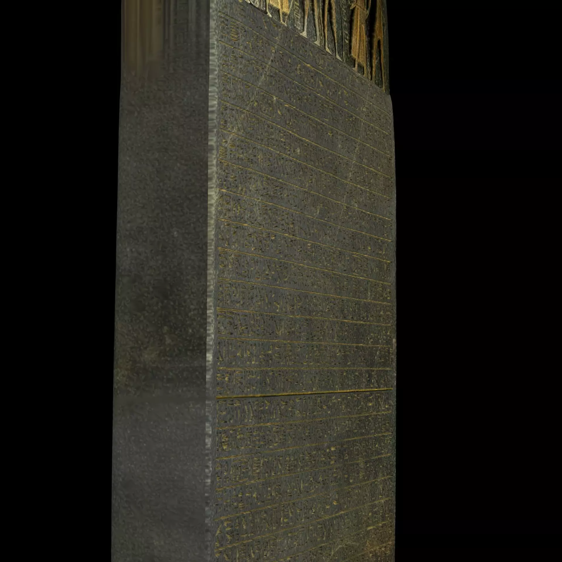  Merenptah Israel Stele 3D print model_13