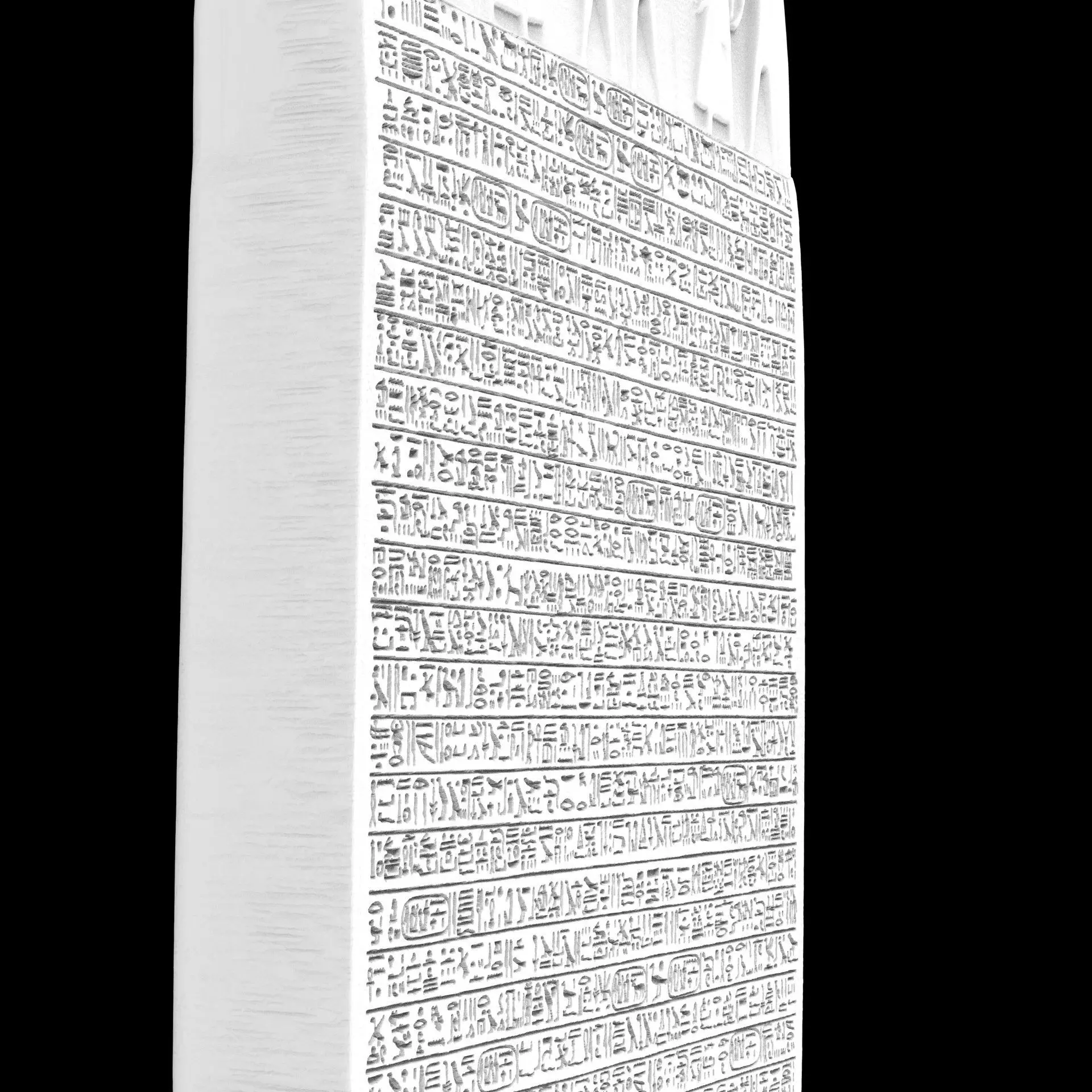 Merenptah Israel Stele 3D print model_6
