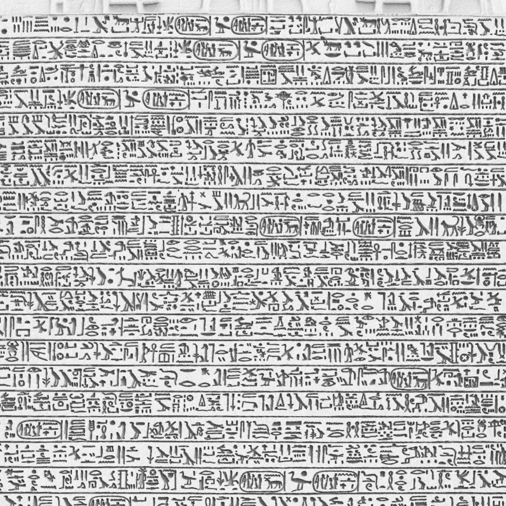  Merenptah Israel Stele 3D print model_10