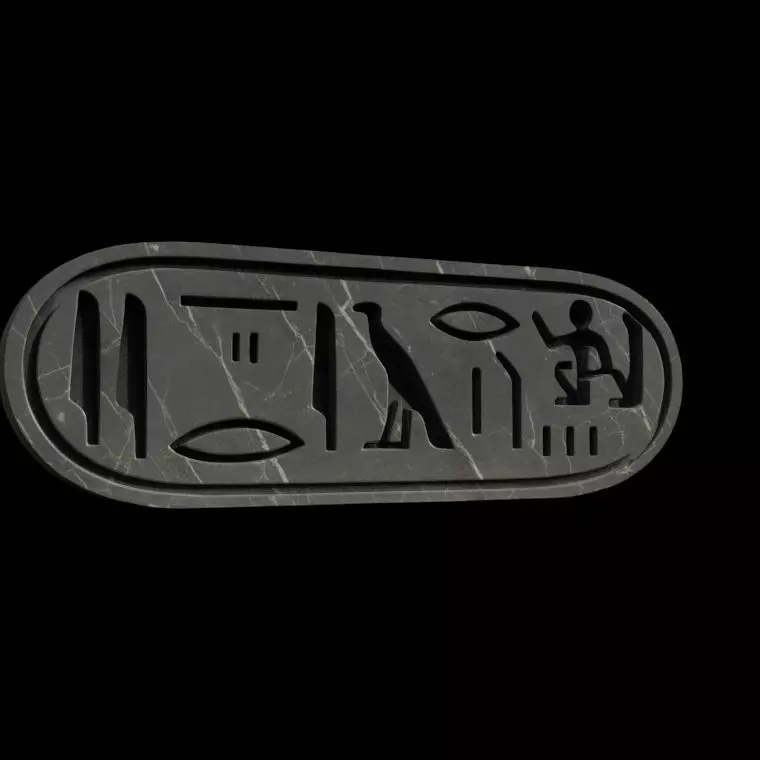 Merenptah Israel Stele 3D print model_19