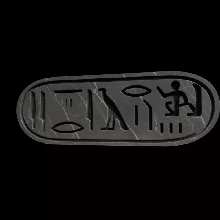  Merenptah Israel Stele 3D print model_20