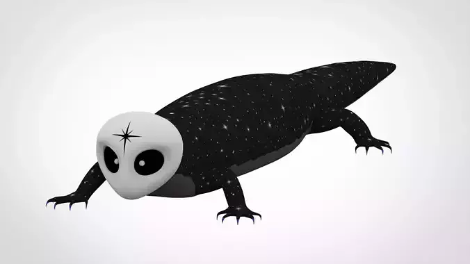 Henki Lisko Low-poly 3D model