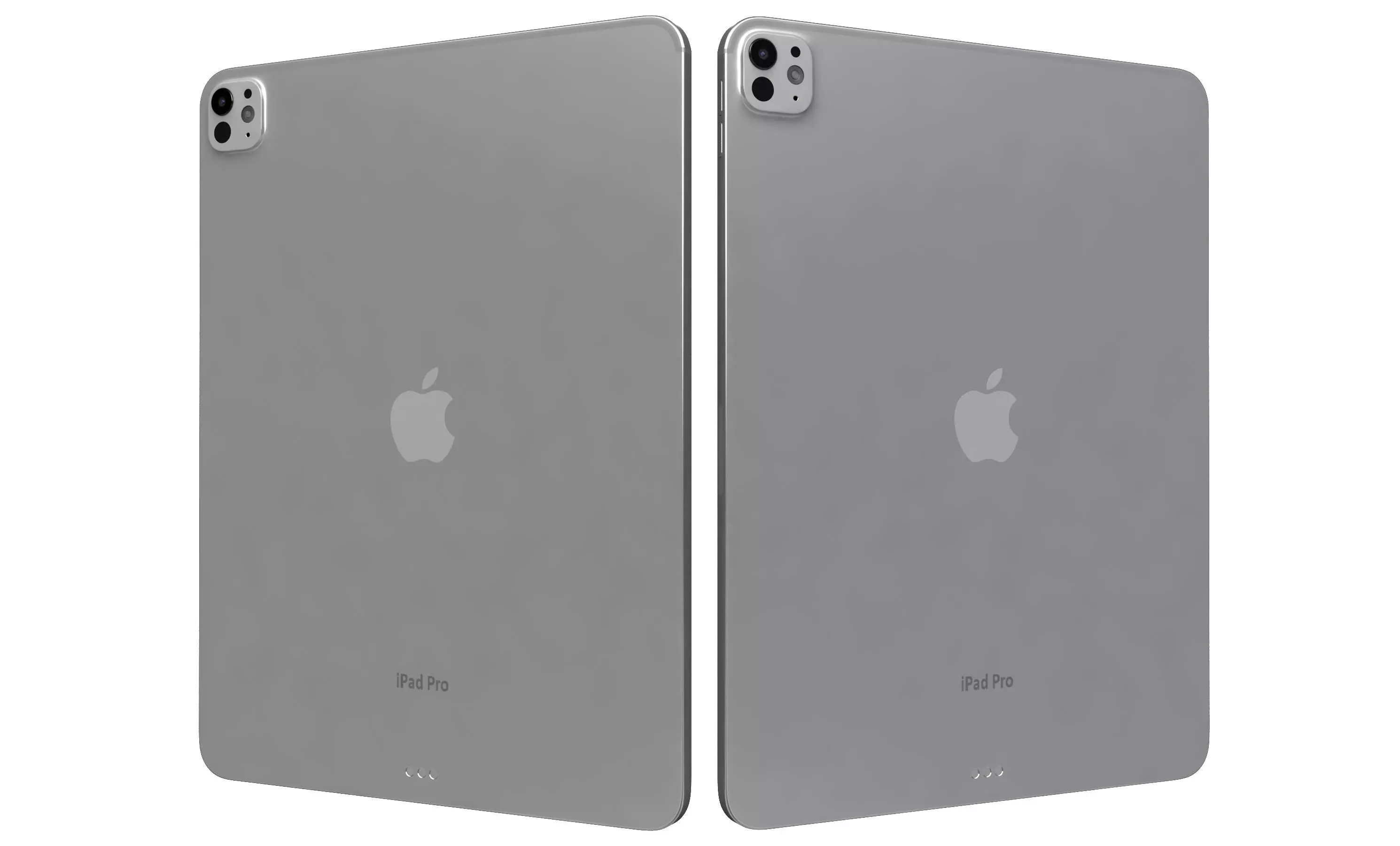 Apple iPad Pro M5 2025 13 Inch Silver 3D model | CGTrader