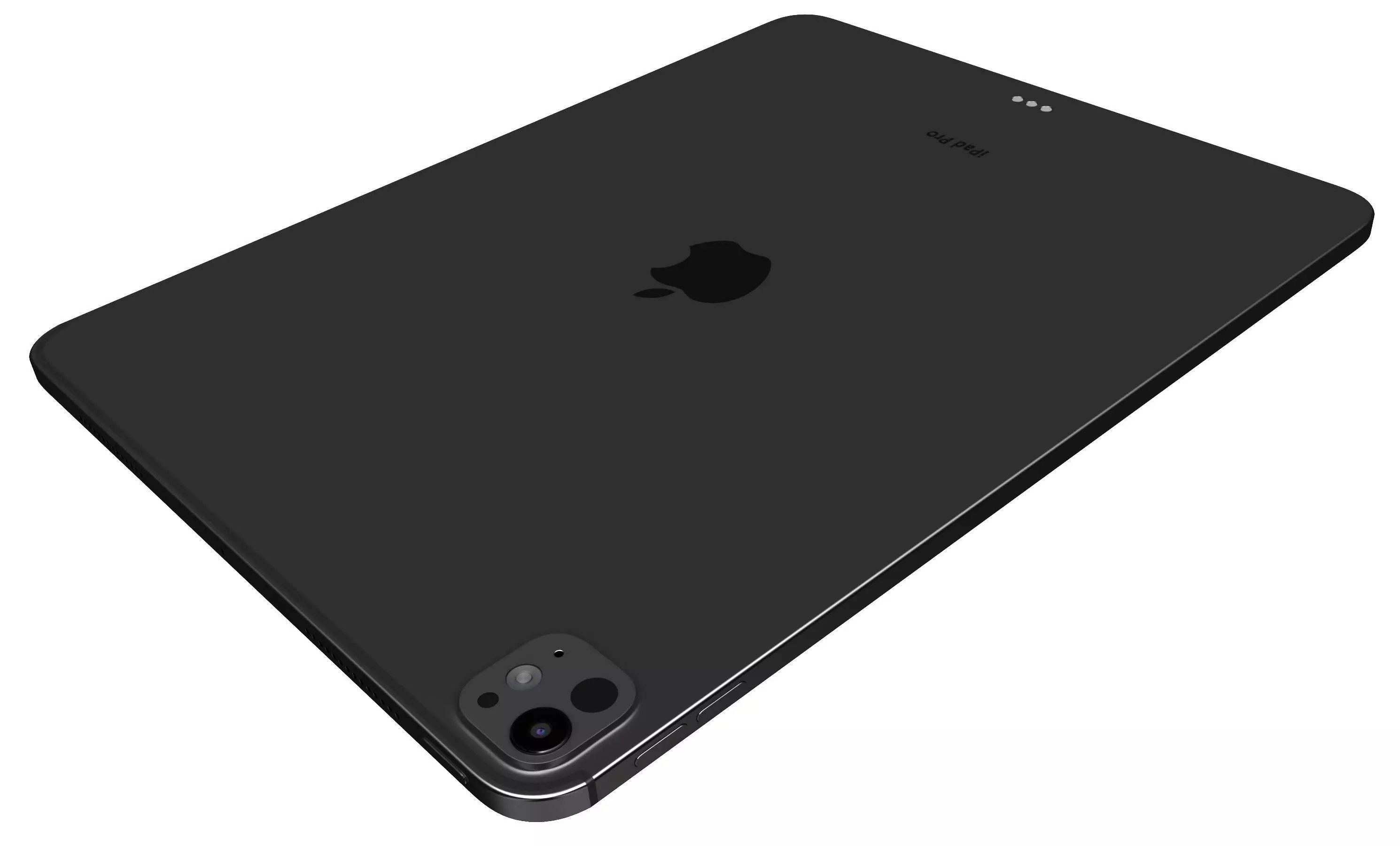Apple iPad Pro M5 2025 13 Inch Black And Silver 3D model | CGTrader