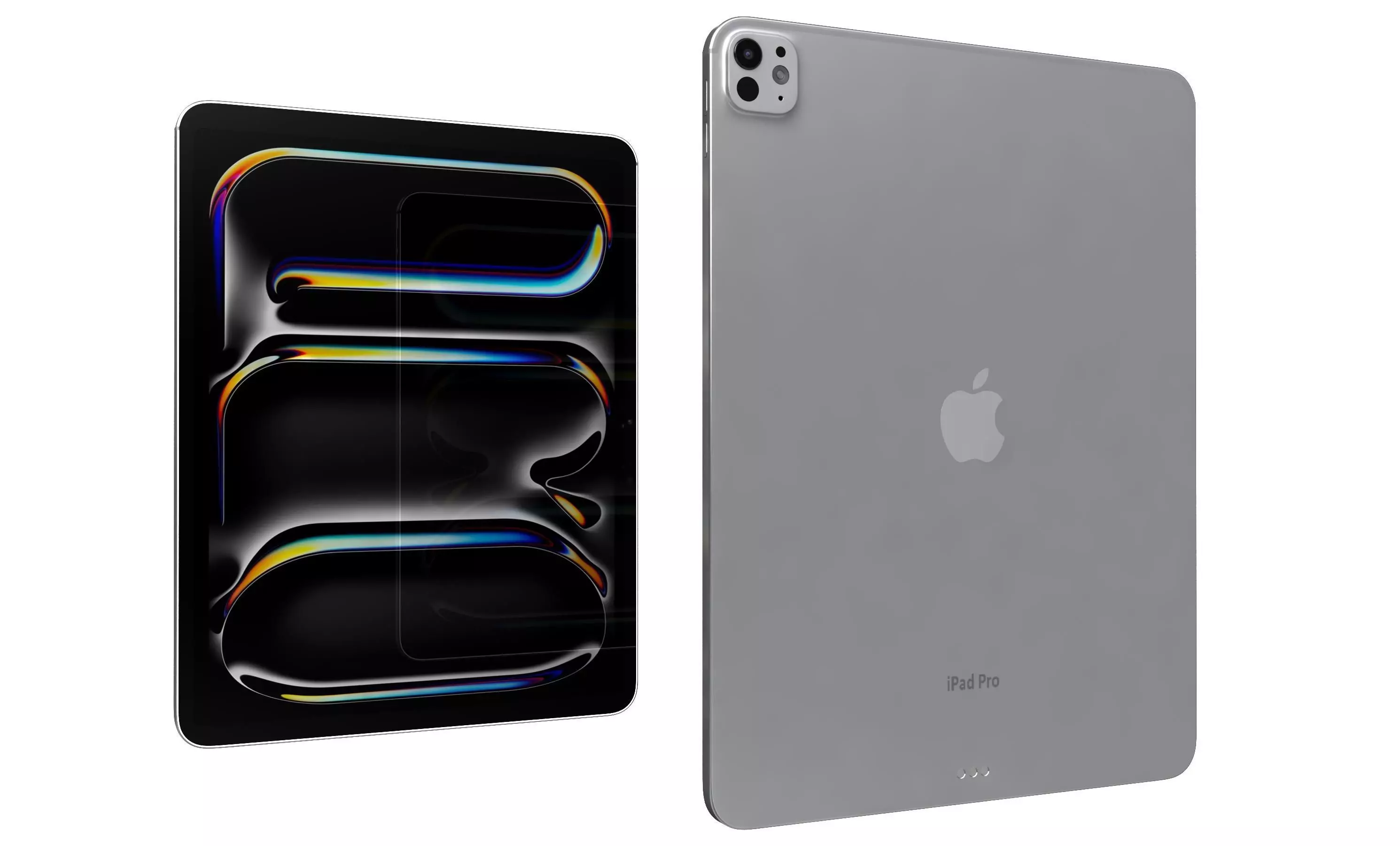 Apple iPad Pro M5 2025 13 Inch Black And Silver 3D model | CGTrader