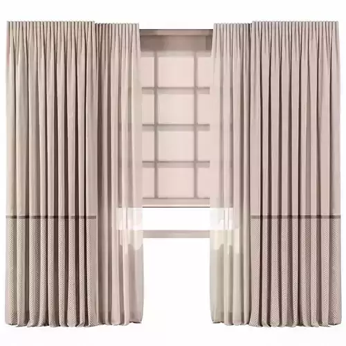  Curtain with Roman Set90