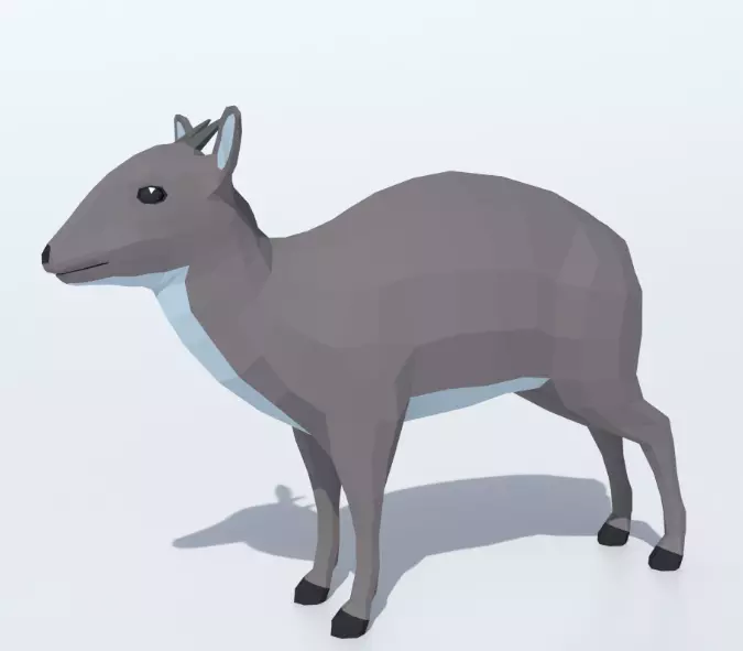 191 Ultimate Low Poly Animal Pack Low-poly 3D model_43