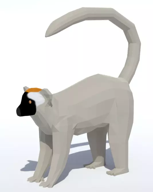 191 Ultimate Low Poly Animal Pack Low-poly 3D model_115