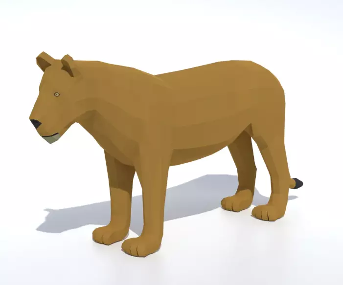 191 Ultimate Low Poly Animal Pack Low-poly 3D model_112