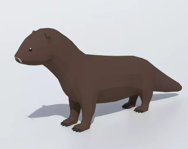 191 Ultimate Low Poly Animal Pack Low-poly 3D model_97