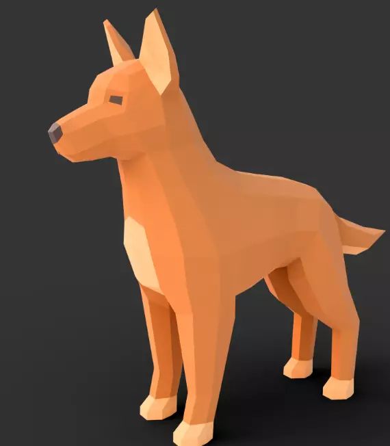 191 Ultimate Low Poly Animal Pack Low-poly 3D model_44