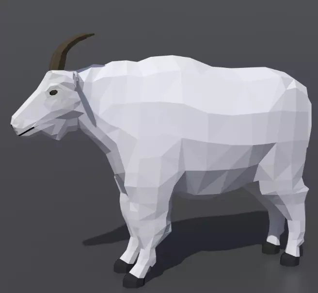 191 Ultimate Low Poly Animal Pack Low-poly 3D model_109