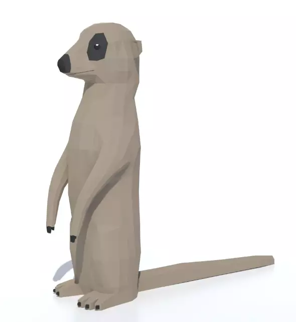 191 Ultimate Low Poly Animal Pack Low-poly 3D model_48