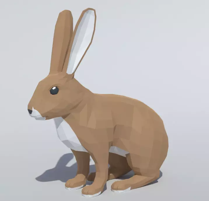 191 Ultimate Low Poly Animal Pack Low-poly 3D model_54