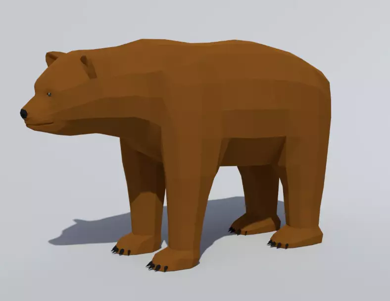 191 Ultimate Low Poly Animal Pack Low-poly 3D model_94