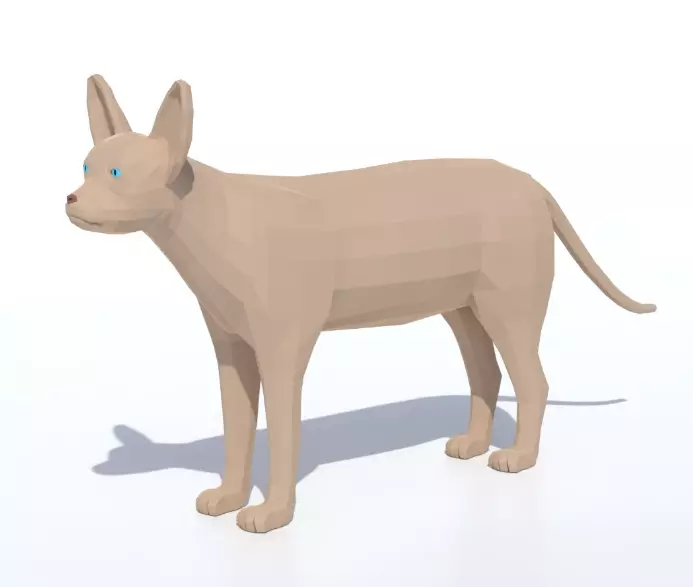 191 Ultimate Low Poly Animal Pack Low-poly 3D model_124